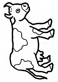 cow coloring pages - page 31