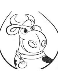 cow coloring pages - page 55