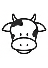 cow coloring pages - page 56