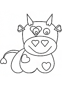 cow coloring pages - page 64