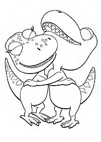 dinosaur coloring pages - page 10