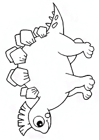 dinosaur coloring pages - page 18