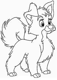 dogs coloring pages - page 11