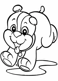 dogs coloring pages - page 15