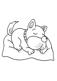 dogs coloring pages - page 30