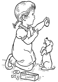 dogs coloring pages - page 32