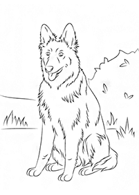 dogs coloring pages - page 33