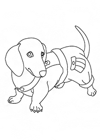 dogs coloring pages - page 34