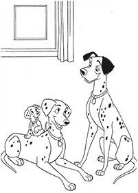 dogs coloring pages - page 35