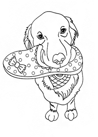 dogs coloring pages - page 38