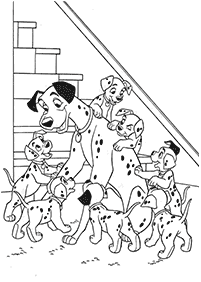 dogs coloring pages - page 39