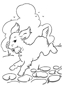 dogs coloring pages - page 4