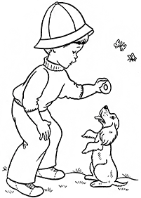 dogs coloring pages - page 44