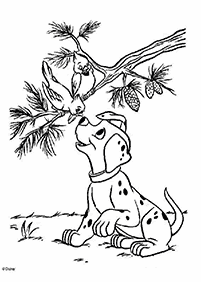 dogs coloring pages - page 51