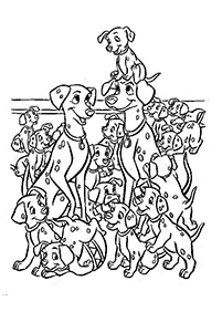 dogs coloring pages - page 63