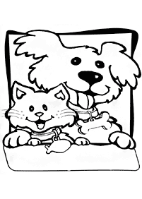 dogs coloring pages - page 67