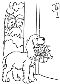 dogs coloring pages - page 72