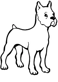 dogs coloring pages - page 74