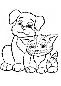 dogs coloring pages - page 79