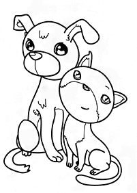 dogs coloring pages - page 85