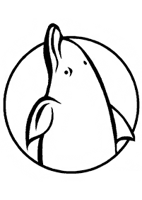 dolphin coloring pages - page 12