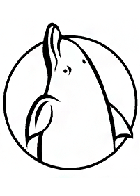 dolphin coloring pages - page 36