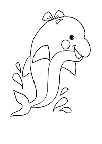 dolphin coloring pages - page 42