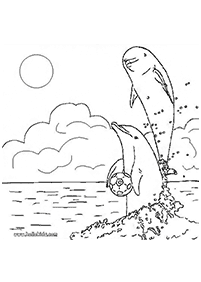 dolphin coloring pages - page 54