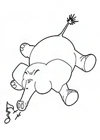 elephant coloring pages - page 111