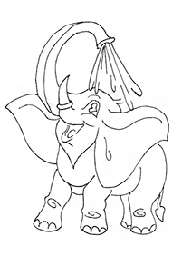 elephant coloring pages - page 41
