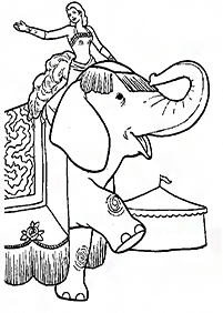 elephant coloring pages - page 47