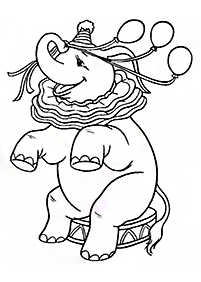elephant coloring pages - page 85