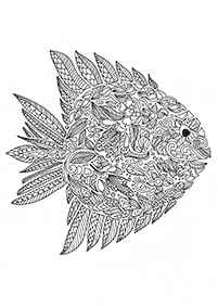 fish coloring pages - page 107
