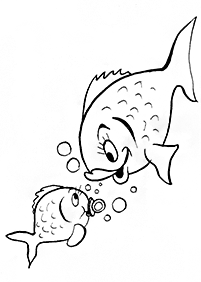 fish coloring pages - page 108