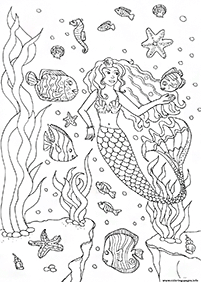 fish coloring pages - page 35