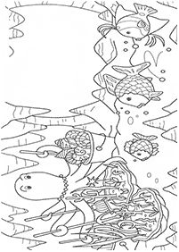 fish coloring pages - page 80