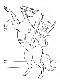 horse coloring pages - page 12