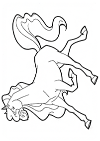 horse coloring pages - Page 21