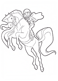 horse coloring pages - Page 29