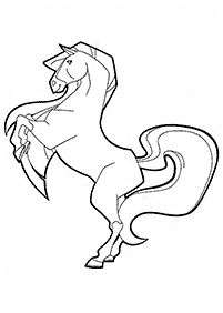 horse coloring pages - page 5