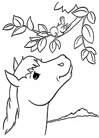 horse coloring pages - page 53