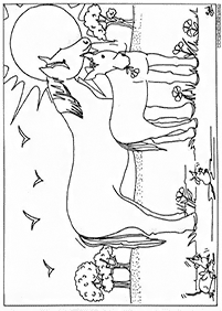 horse coloring pages - page 79