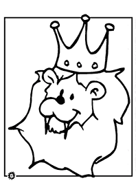lion coloring pages - Page 20