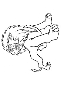 lion coloring pages - page 42