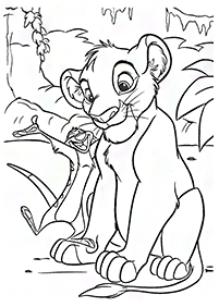 lion coloring pages - page 59