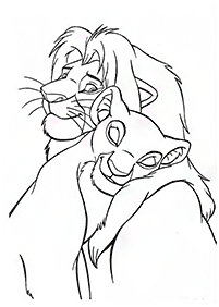 lion coloring pages - page 60