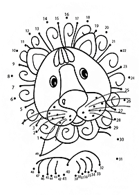 lion coloring pages - page 68