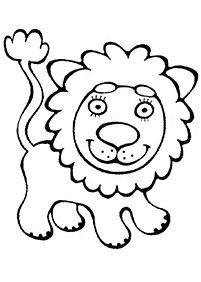 lion coloring pages - page 78