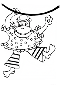 monkey coloring pages - Page 22