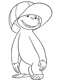 monkey coloring pages - Page 24